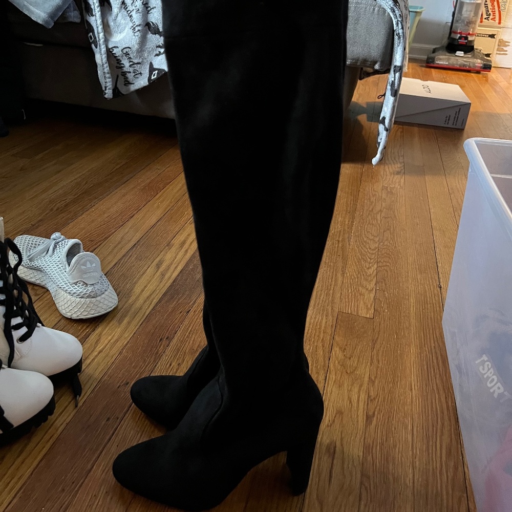 Thigh high boots